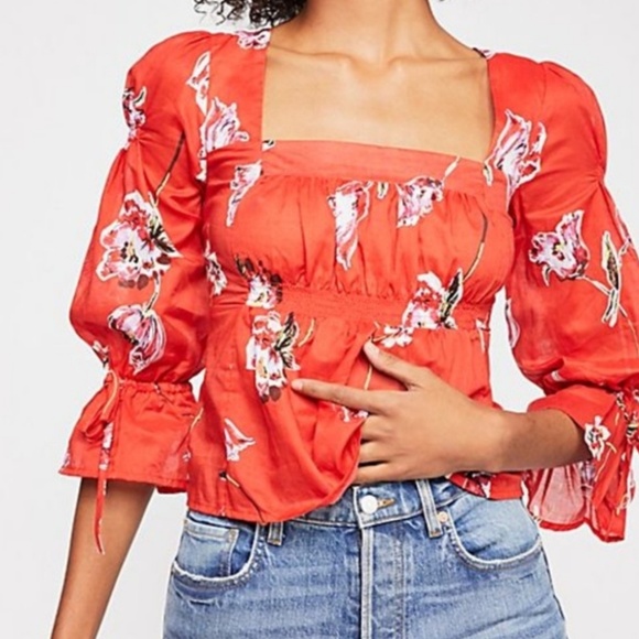 Free People Tops - Free People Cherish the Light blouse - size XS